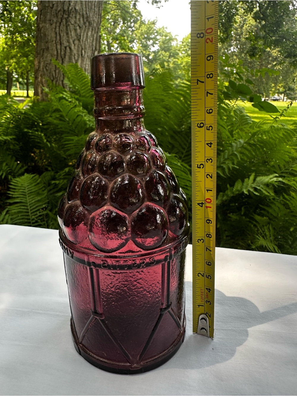 Vintage Wheaton Mcgiver’s American Army Bitters Bottle - Amethyst